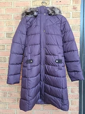 Barbour Rustington Quilted Puffer Jacket Purple LQU1358PU73 Women's 8 US (NWI)