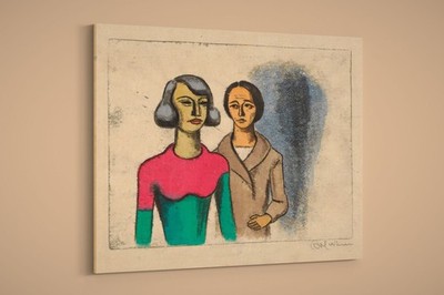Karl Wiener - Schwestern - Art Print on Paper or Canvas