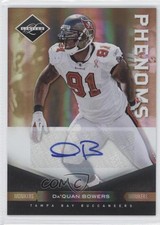 2011 Panini Limited Phenoms Monikers Gold 6/25 Da'Quan Bowers #162 Auto 0c2