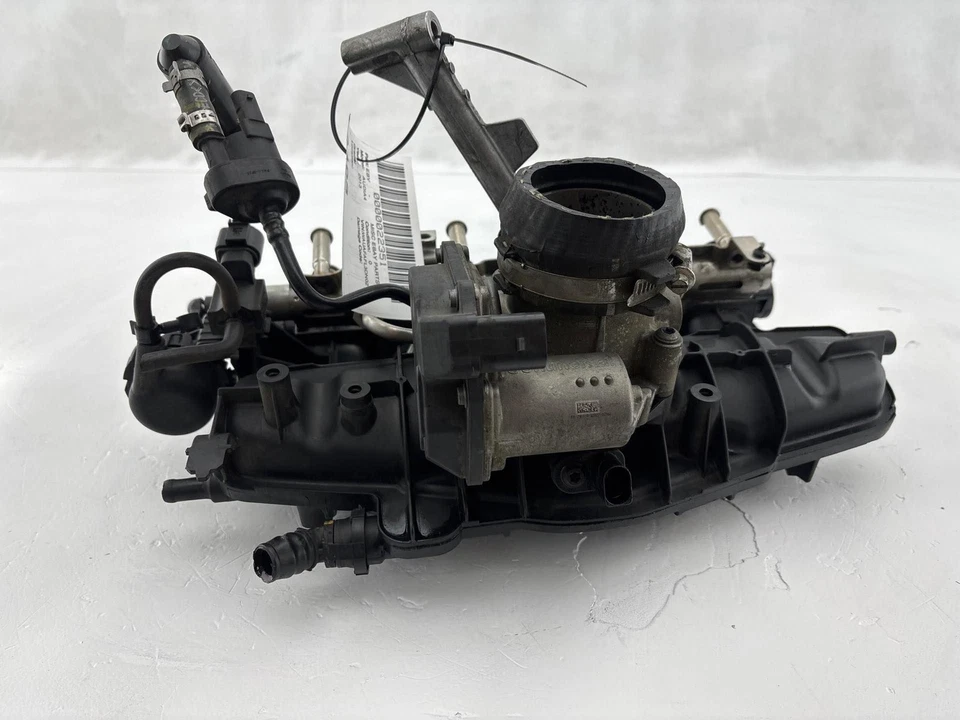 2009-2016 Audi A4 A5 A6 Engine Intake Manifold W/ Thrrottle Body Assembly OEM - Image 3 of 4