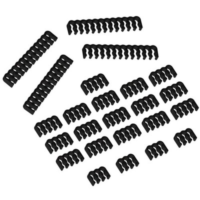 LINKUP - Combs for PSU Cable Extension | 4 x 24 P | 16 x 8 P | 4 x 6 P | Black
