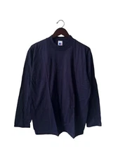 vintage russell athletic mock turtleneck shirt mens sz large deadstock 90s NWOT