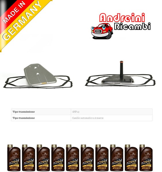 Set Filter Austausch Automatisch + ÖL Audi A8 3.7 206KW Von 2002-> / 1086-image