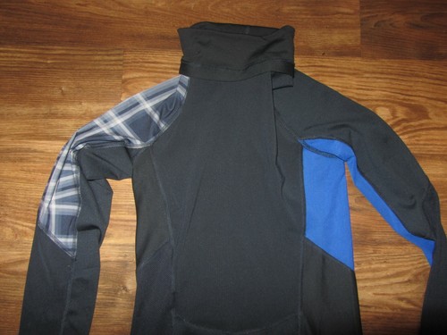 Nike Pro Hypercool Mens Long-Sleeve Mock Shirt, Cool Look, Size S, EUC - Picture 2 of 5
