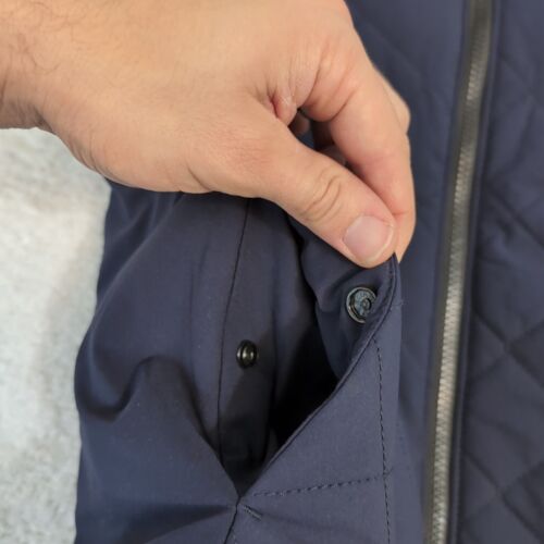 NEW Banana Republic Mens S Golf Puff Vest Motion Tech 4 Way Stretch Water Repell - Picture 7 of 8