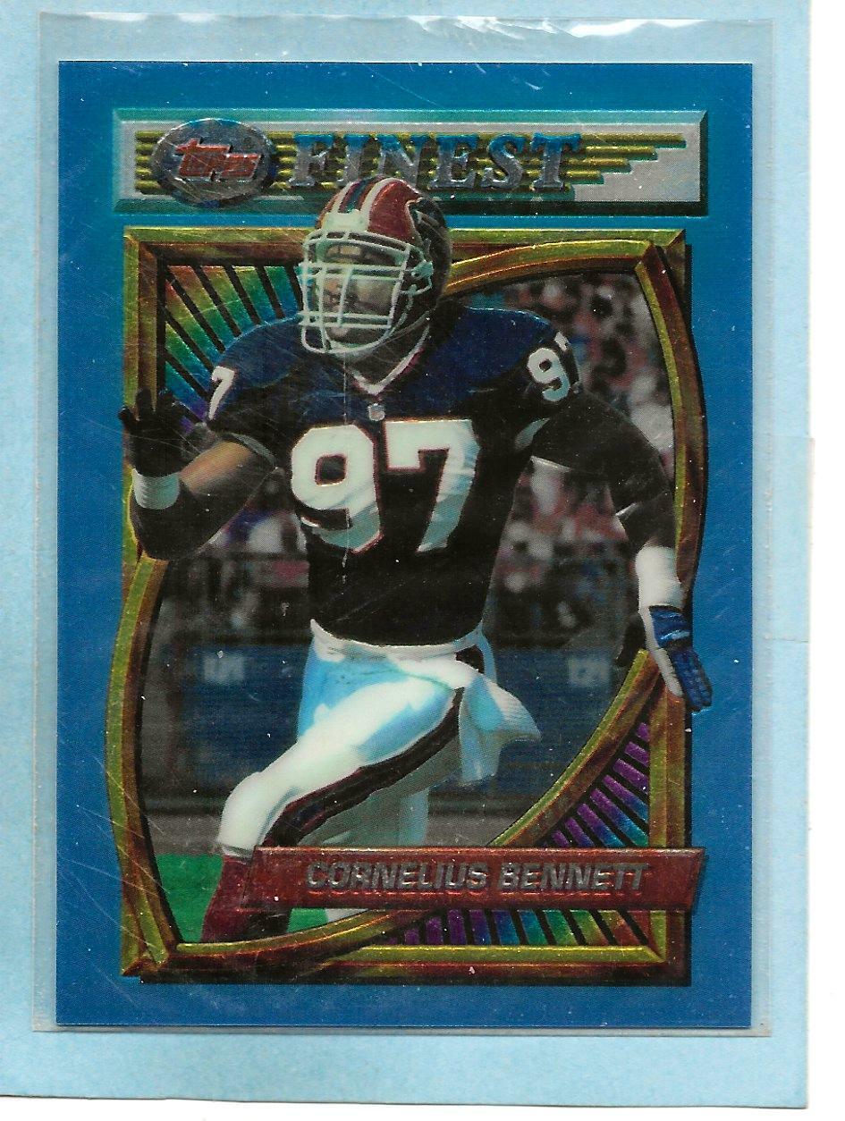 CORNELIUS BENNETT - 1994 Topps Finest - #125 - Bills - $1.00 Shipping