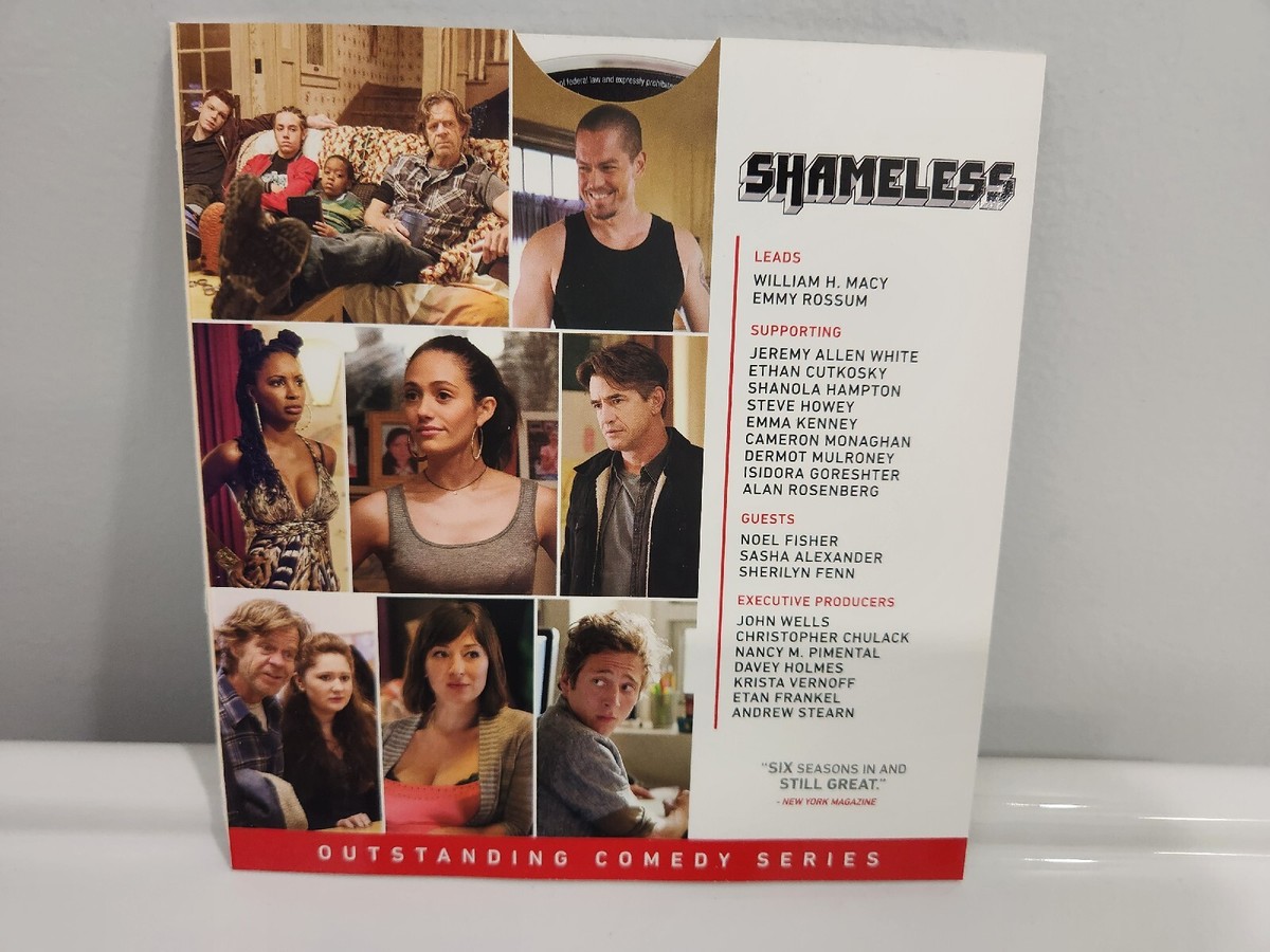 SHAMELESS SEASON DVD EPISODE SHOWTIME 2016 EMMY FYC WILLIAM MACY EMMY  ROSSUM