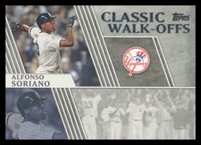 2012 Topps Alfonso Soriano #CW-8 New York Yankees