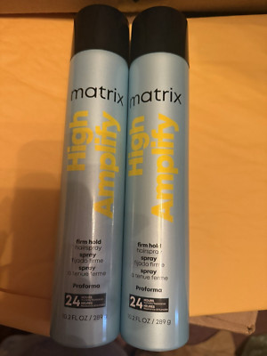 MATRIX HIGH AMPLIFY PROFORMA FIRM HOLD HAIRSPRAY TWO  10.2 OZ EA
