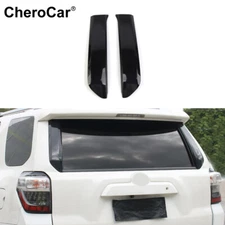 ⭕2Pcs Tail Window Side Pillar Post Panel Decor Cover Trim Strips For 4Runner 10+