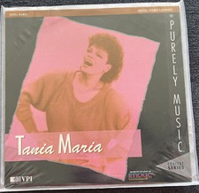Purely Music By Tania Maria Laserdisc Excellent Crisp Edges On Sleeve.