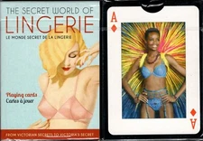 The Secret World of Lingerie Playing Cards Poker Size Deck Piatnik Custom Sealed