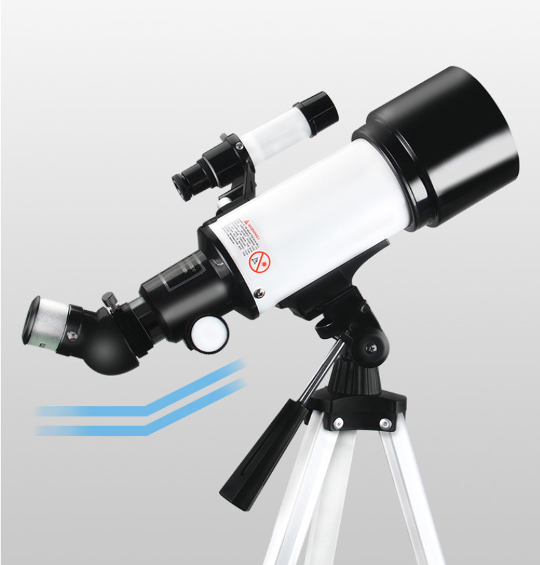 70mm refractor telescope for stargazing - 400mm, hd optics, portable