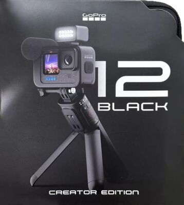 GoPro HERO12 Black Creator Edition Action Camera - Black