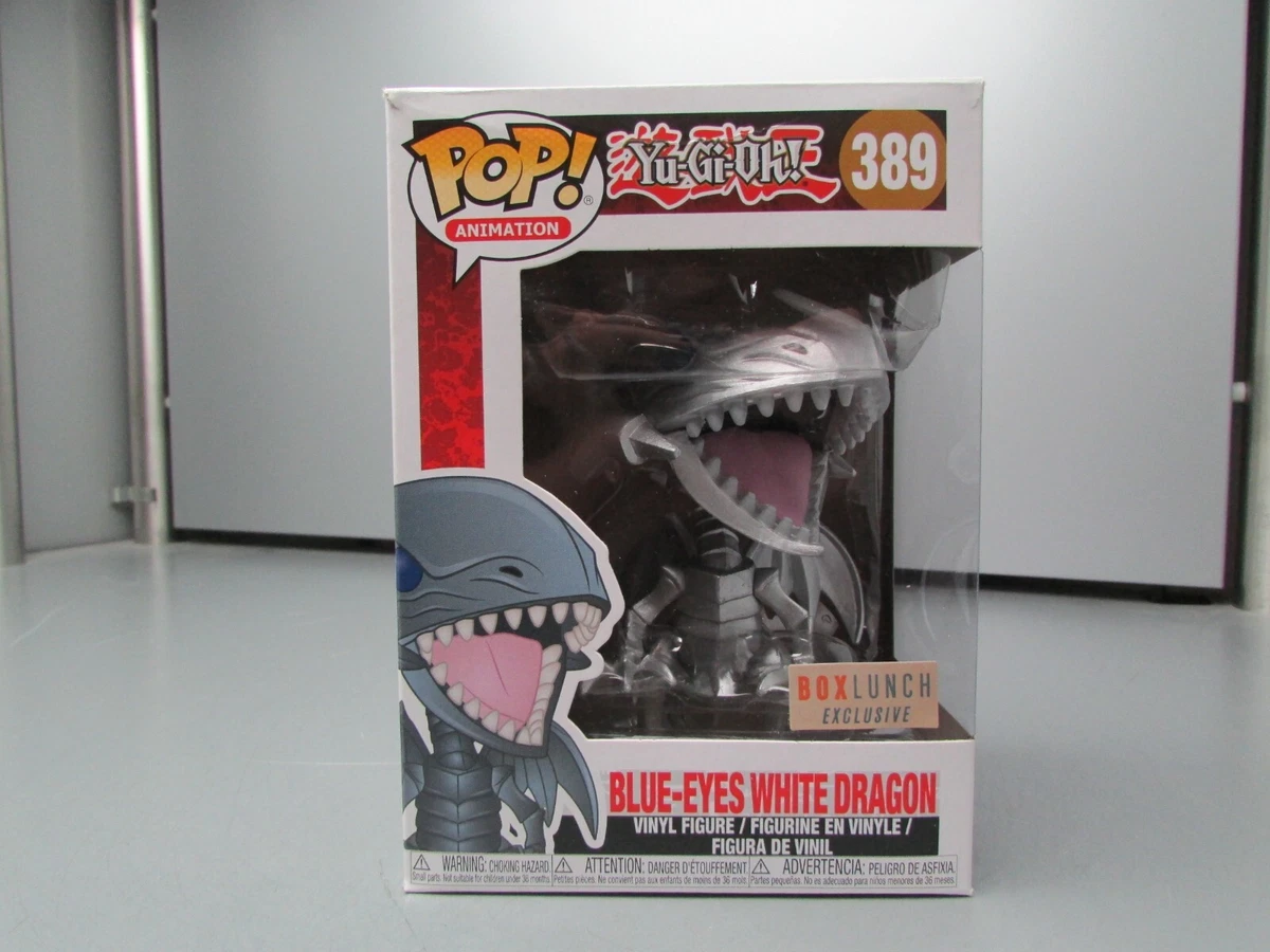 Blue eyes white dragon funko hotsell pop boxlunch