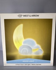 Moon and Cloud Mood Light West and Arrow Brand New UNOPENED
