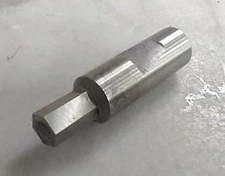 SOMMA 3/16" HEX Rotary Broach Punch HX00-3/16 8mm Shank Made in USA CNC Lathe