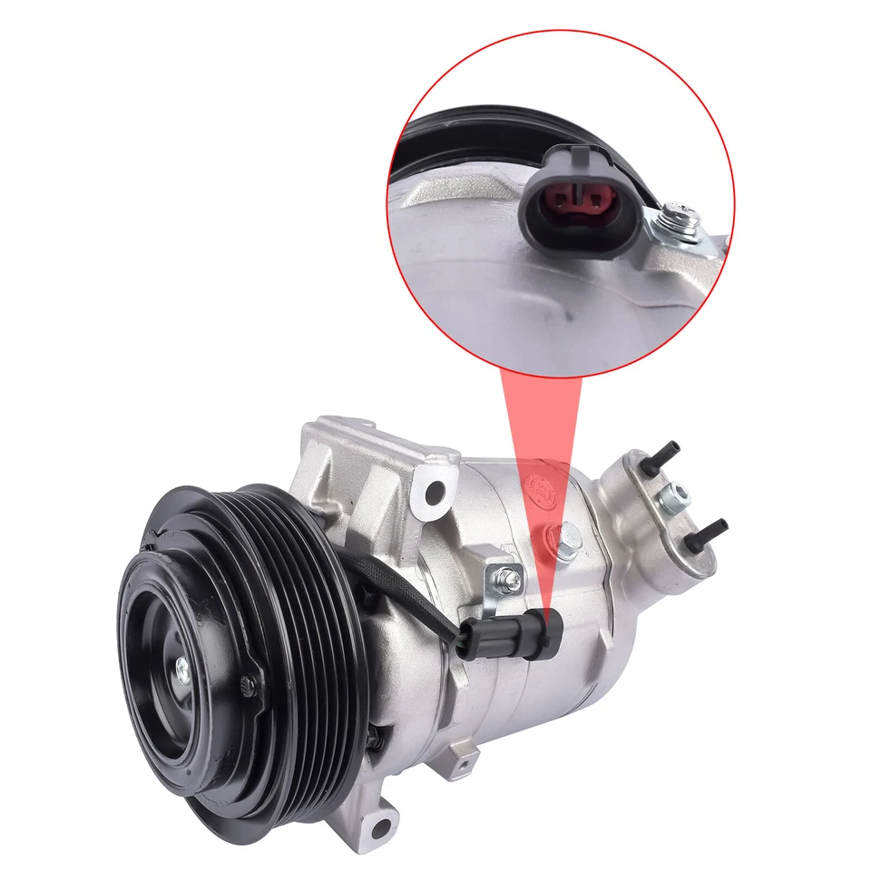 Para Chevrolet Camaro 2010-2015 3,6 L V6 compresor de aire acondicionado con embrague CO 2219C Foto 2 de 4