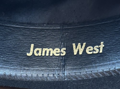 Wild Wild West Warner Brothers James West Cowboy Hat USA Black Wool Vintage 1999 - Picture 10 of 13