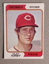 1974 TOPPS #287 CLAY KIRBY REDS 