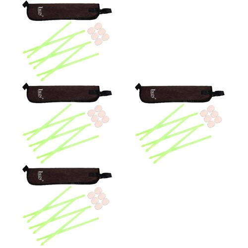4 Sets Drum Stick Percussion Instrumentstick Drumsticks für Musikliebhaber