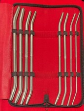 Urethral Pratt Sounds 8Pcs 11.5"Gyne HEGAR DILATOR CEMark SOLID HANDLE 