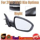 Right Passenger Side Mirror For Kia Optima 2011 2012-2013 876202T110 Black