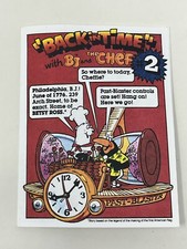 Kid Cuisine Back in Time with BJ and The Chef Small Activity Comic Books