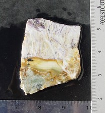 Purple Sagenite   Lapidary Slab                    T1018
