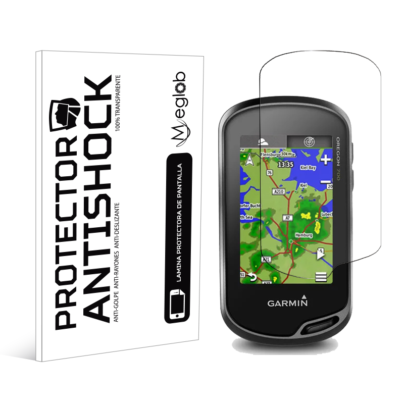 Brotect Pellicola Protettiva Vetro Per Garmin Oregon 700 - Durezza 9H, Anti-Impronta, Made In Germany