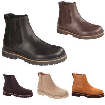 Birkenstock Highwood Leather Suede Chelsea Boots women shoes  display picture 1