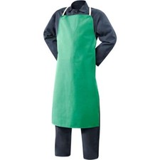Steiner 10326 24 X 40 9 oz FR 100 Cotton Bib Apron with Shoulder and Waist