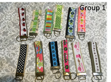 Strap Key Chains -Multiple colors and designs