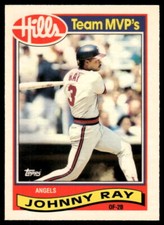 1989 Topps Hills Team MVP's #24 Johnny Ray California Angels