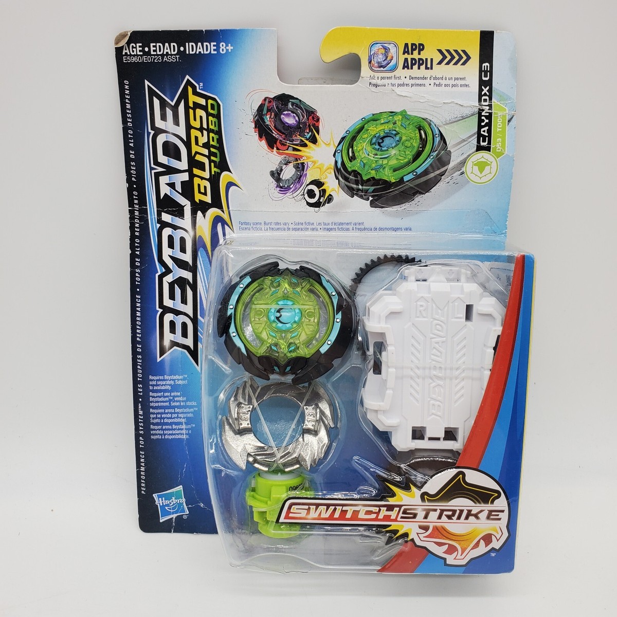 BEYBLADE BURST Switchstrike Chaos CAYNOX C3 D53/TD09 Starter