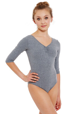 Intermezzo Ballett Trikot 3/4 Arm 31340 - Grau