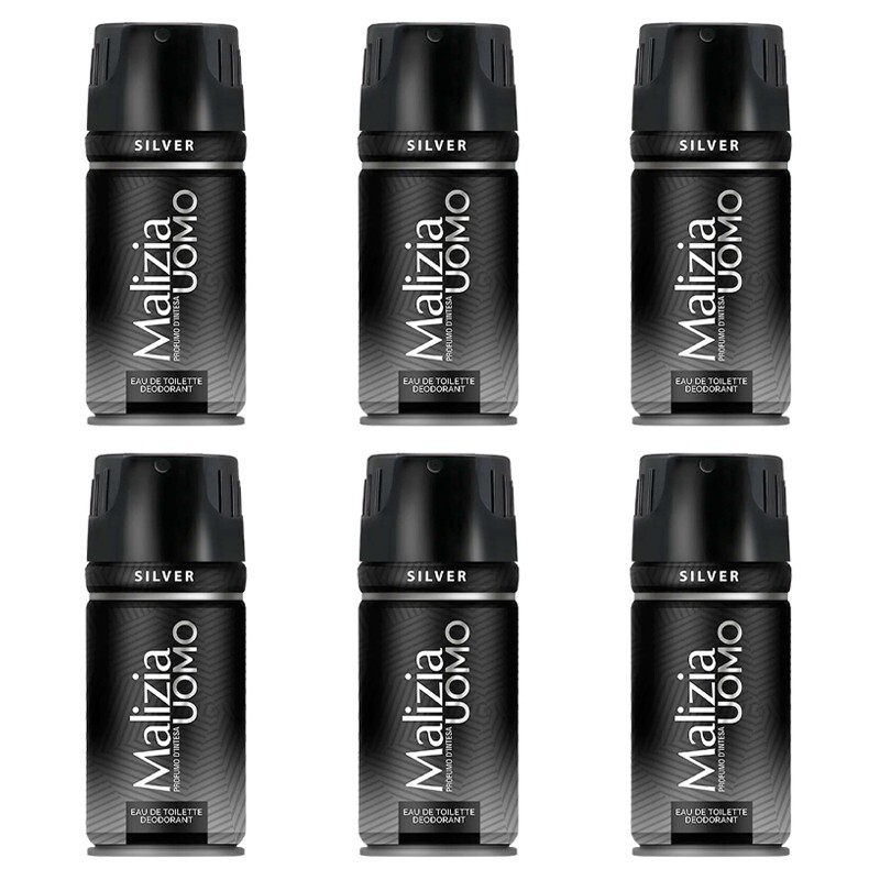 Uomo Malizia Deo Spr Silver 150 Ml - Immagine 2