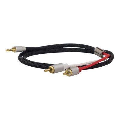 Dynavox Stereo Audio Cable 3.5 Mm To RCA Cinch Length 5 M