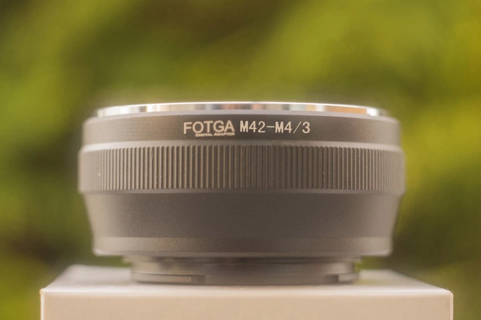 MARKENLOS M42 - M4/3 Adapter - Objektiv Adapter Ring M42 Lens to MFT Micro Four Thirds M43