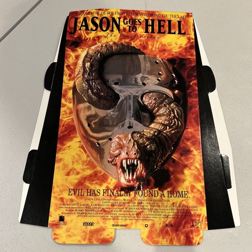 Jason Goes To Hell Counter Top Video Store Promo Display Never Used 1993 - Picture 2 of 12