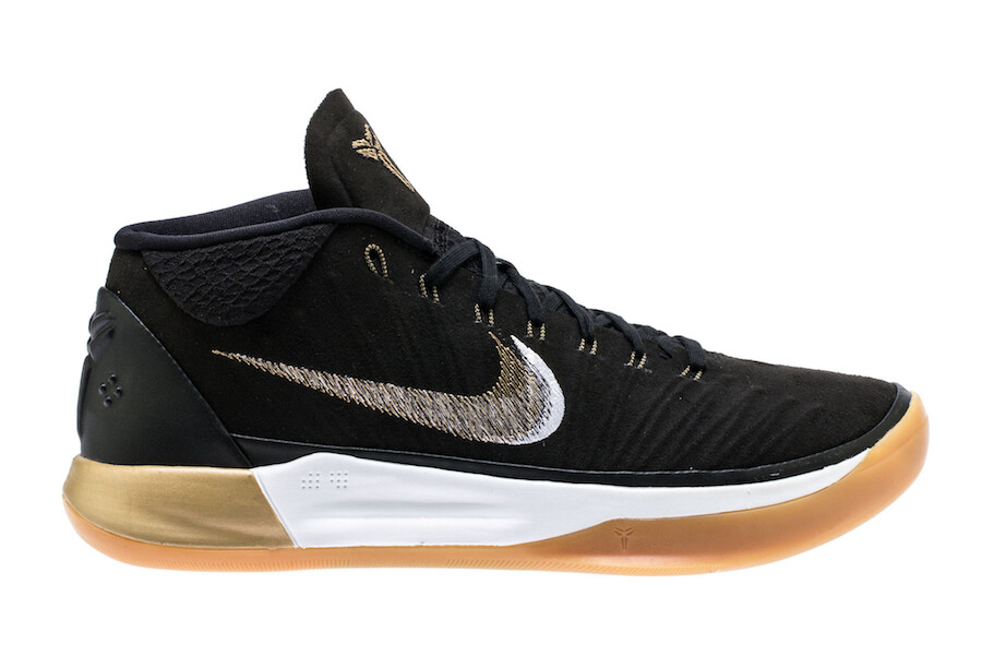 Nike Kobe A.D. Black White Gum Size 10. 922482 009 Jordan KD eBay