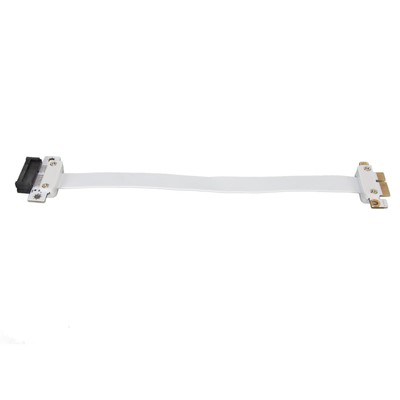 30cm / 11.8in PCIE Extension Cable High Speed Flexible PCI Express 3.0 1X Ri Kit