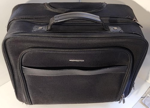 Samsonite® Double Gusset Wheeled Portfolio Mobile Office Bag, Black - Bild 3 von 22