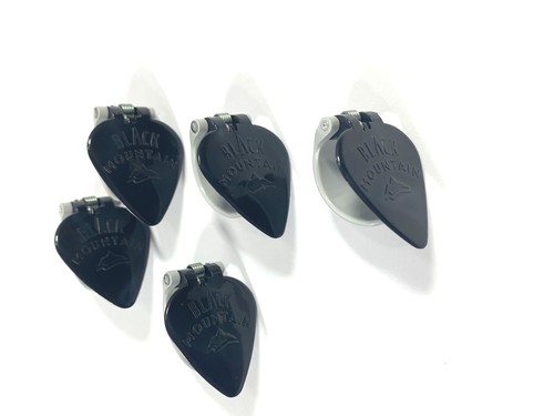 Black Mountain Thumb Pick Five Picks Spring Fit Medium Thumb Flat Pick - 第 1/3 張圖片
