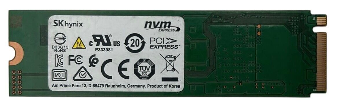 SK Hynix BC501 256GB NVMe SSD Solid State Drive HFM256GDJTNG SK Hynix BC501 256GB NVMe SSD Solid State Drive HFM256GDJTNG