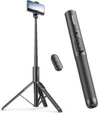 Sensyne 60" Phone Tripod Selfie Stick, Lightweight All in One Phone Tripod