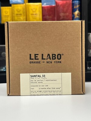 LE LABO Santal 33 オードパルファム 15ml ギフトボックス Le Labo Santal 33 Eau de Parfum Spray for Unisex New In Box 100ml