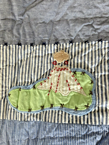 Pottery Barn Kids Treasure Cove *EUC COMPLETE Twin Bed SET - Quilt/Sheets/Shams - Picture 6 of 14