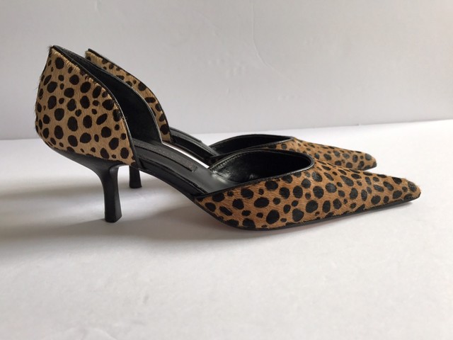 steve madden leopard high heels