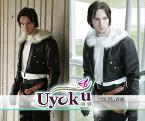Costume FF8 Final Fantasy Squall Leonhart Cosplay Anime - Foto 4 di 4